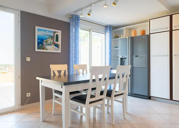 La Cle Vue Mer, Clim, Terrasse, Parking A Apartment *